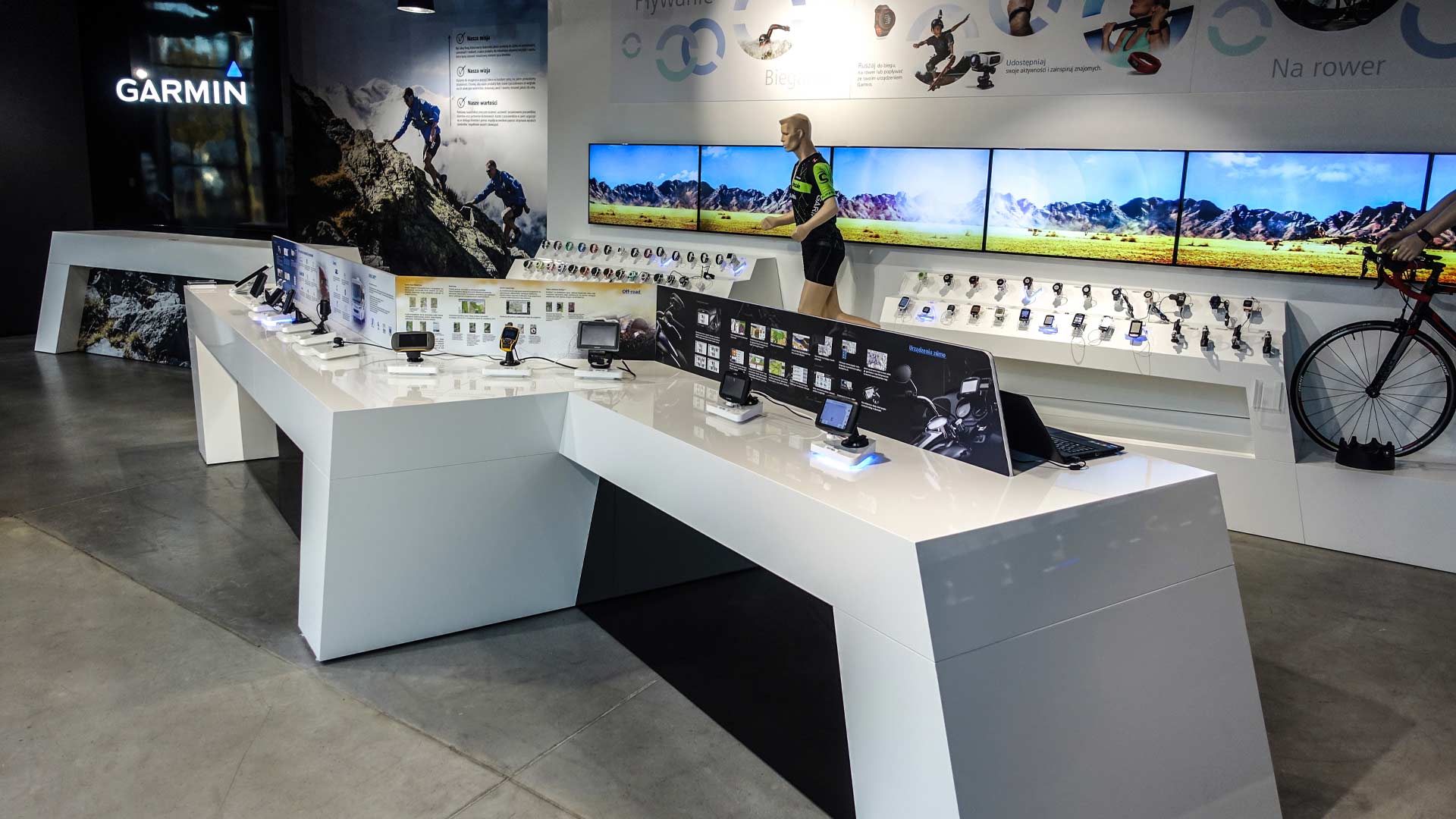 Showroom Garmin w Warszawie