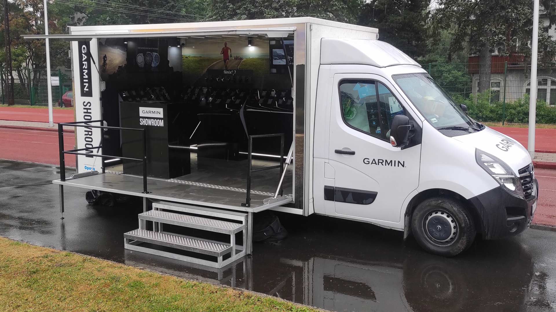 Mobilny Showroom Garmin